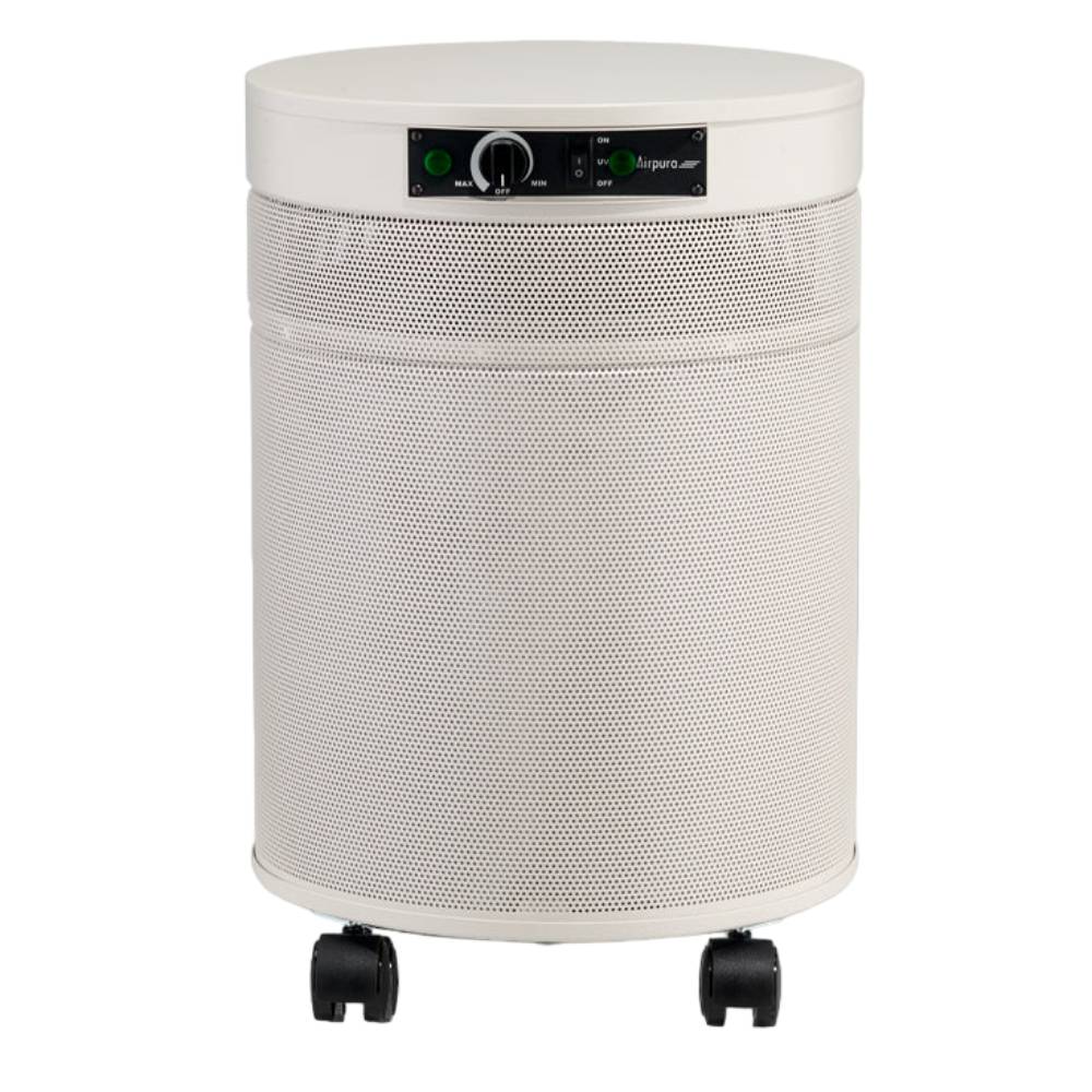 Cream-colored Airpura P714 - Germs, Mold, and Chemicals Reduction Air Purifier