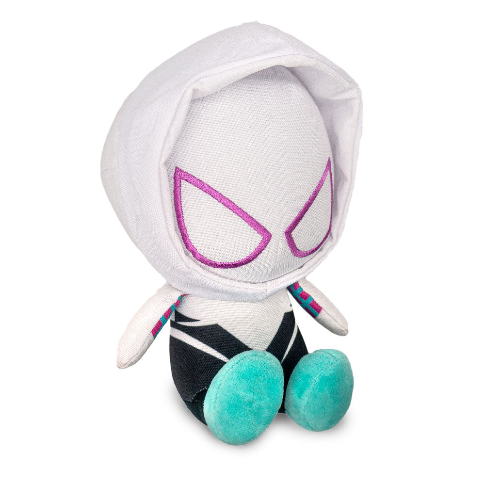Dog Toy Squeaker Plush - Marvel Spider-Woman Gwen Stacy Ghost-Spider Full Body Sitting Pose