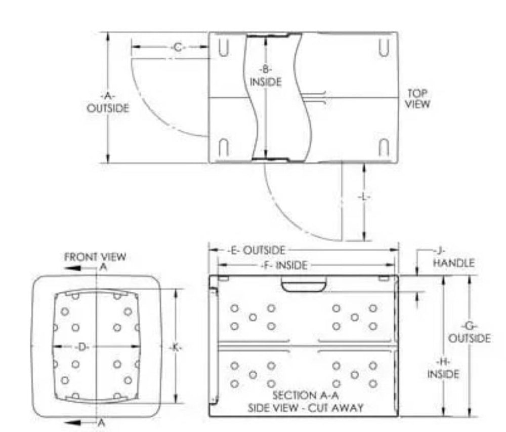 Dakota 283 Original Kennebec Dog Kennel Dimensions