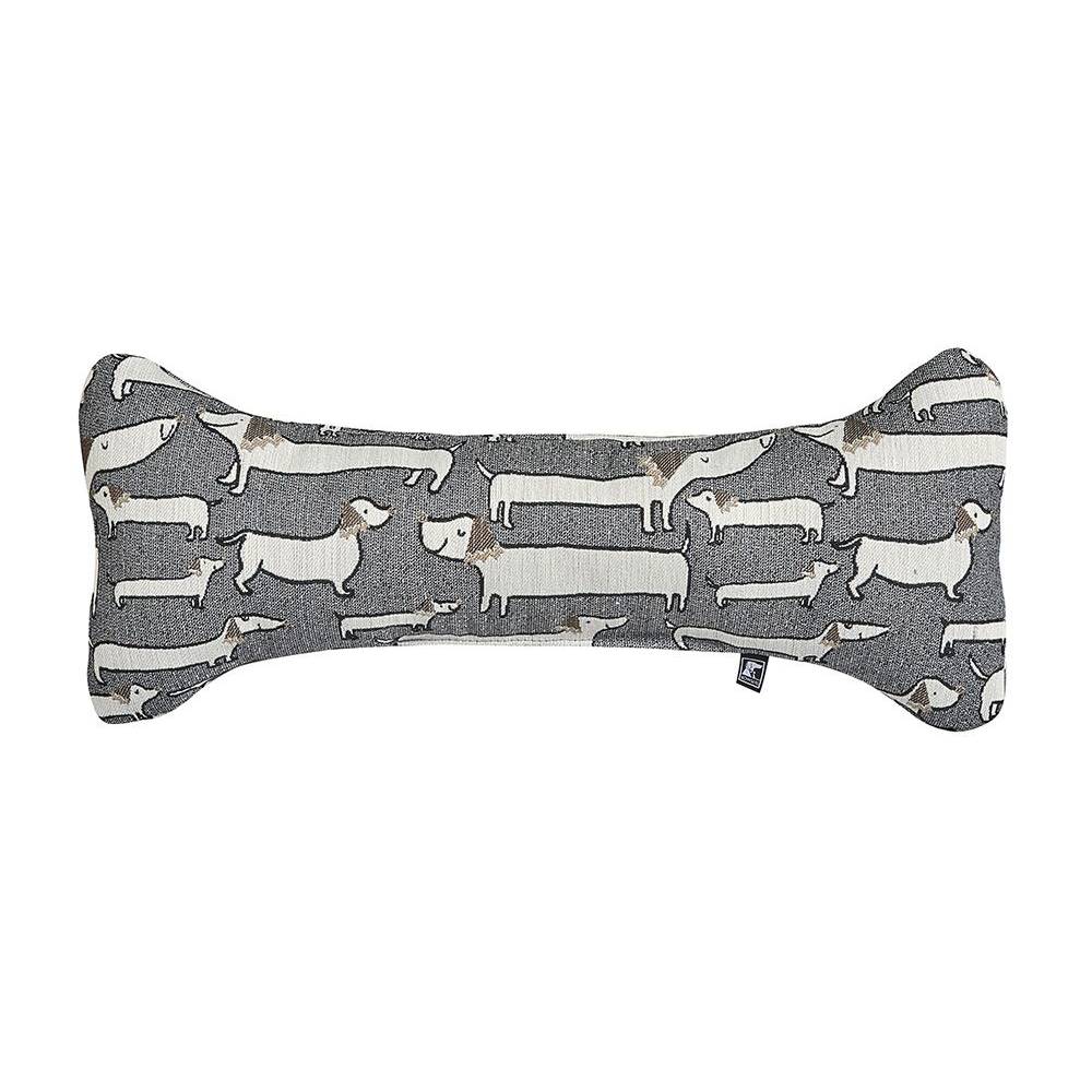 Dashing Dogs Bowsers Bumper Bone Pillow