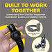Dogtra Additional Handsfree Square is displayed with compatible Dogtra Handsfree Plus and X-Series e-collar systems