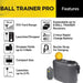 Dogtra Ball Trainer Dual-Function Launcher and Dropper features a 100-yard range, compact design, and multi-ball capacity for easy dog training