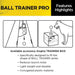 Dogtra Ball Trainer Dual-Function Launcher and Dropper works with a training box accessory that reduces noise and improves stability