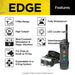 Dogtra EDGE 1 Mile Dog Remote Trainer Expandable highlights features like 1-mile range, waterproof build, LED lights, and expandable 4-dog capability