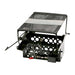 Dogtra QL2 Launcher is shown as a compact black metal bird launcher with a mesh top and spring-loaded mechanism designed for training birds