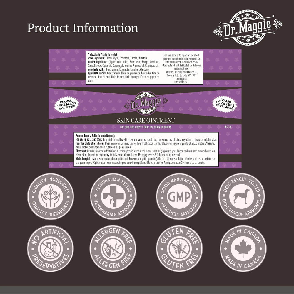 Dr. Maggie Skin Care Ointment Product Information