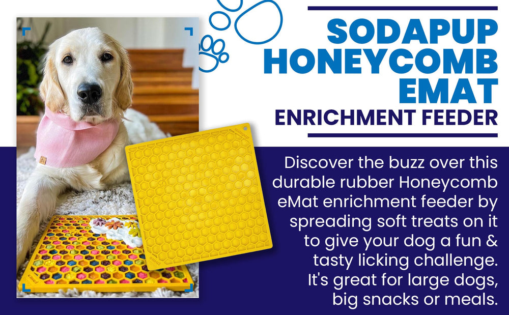 Honeycomb Design Emat Enrichment Lick Mat