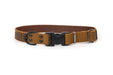 Eurodog Collars Celtic Sport Style Soft Leather Dog Collar Bark Brown