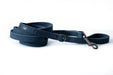 Eurodog Collars Soft Leather Sport Style Dog Leash Navy Very Soft Leather