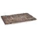 Fawn brown Bowsers Yugen Reversible Pad with a plush, quilted appearance and corner attachments