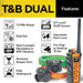 Feature graphic of Dogtra Train/Beep 1.5 Mile 2 Dog Remote Trainer highlights its 1.5-mile range, dual-dog control, waterproof build, and adjustable stimulation levels