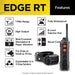 Feature overview of Dogtra EDGE RT 1 Mile Expandable Dog Remote Trainer highlights its 1-mile range, waterproof build, multiple stimulation modes, and multi-dog support