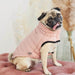 GF PET Reversible and Water Resistant Chalet Dog Jacket Pink Reflective Piping