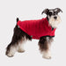 GF PET Reversible and Water Resistant Chalet Dog Jacket Red Bungee Cord With Stoppers