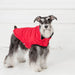 GF PET Reversible and Water Resistant Chalet Dog Jacket Red Easy Fit min