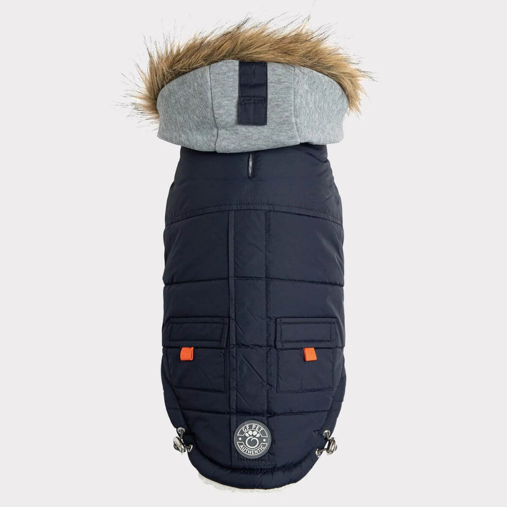 GF PET Winter Sailor Dog Parka Navy