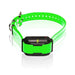 Green Dogtra EDGE RT Additional Receiver displays a vibrant collar with an adjustable fit and attached receiver