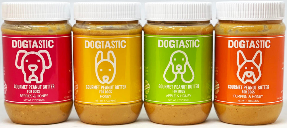 Dogtastic Gourmet Peanut Butter for Dogs - Honey Flavor