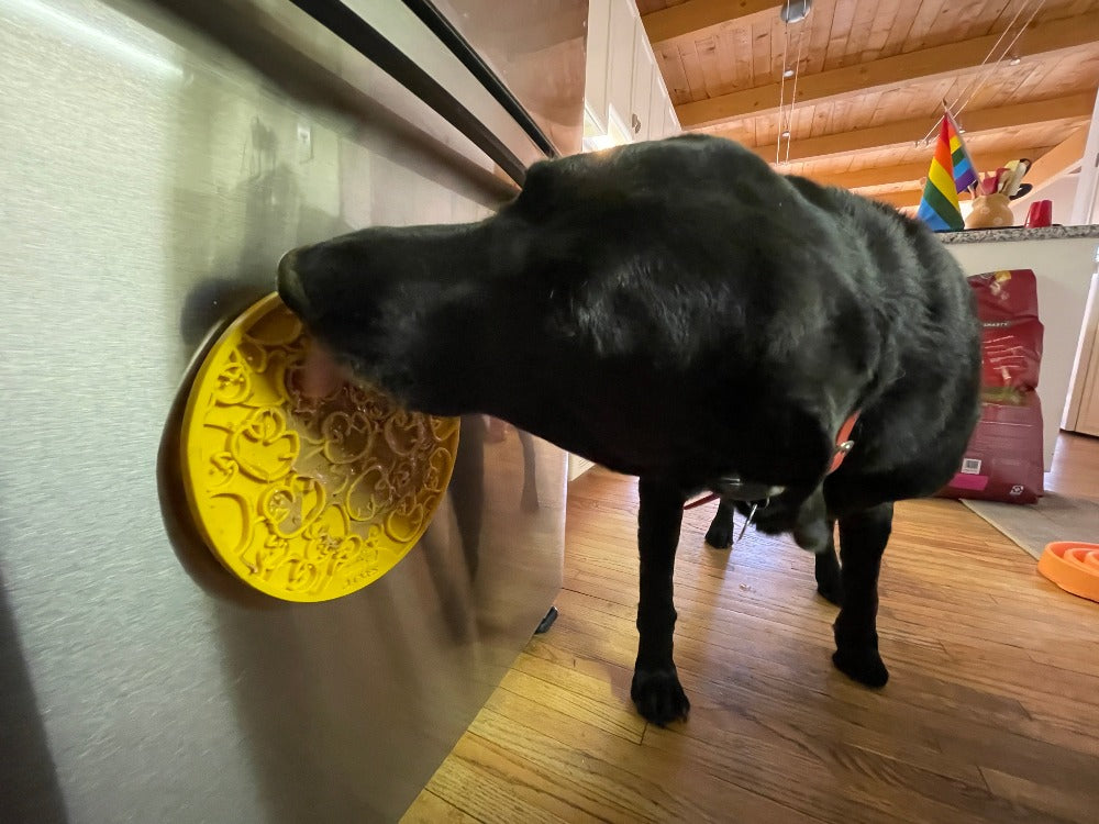 Duckies Design eMat Enrichment Lick Mat With Suction Cups