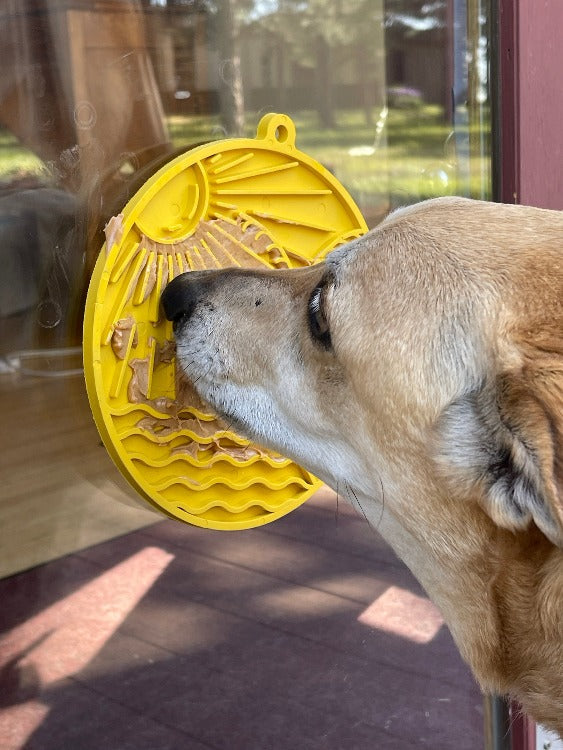 Sun n' Sea eMat Enrichment Lick Mat With Suction Cups