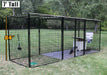 K9 Kennel Store Ultimate 7' Tall Powder Coated Wire Kennel Front View