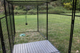 K9 Kennel Store Ultimate 7' Tall Powder Coated Wire Kennel Interior