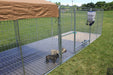 K9 Kennel Store Ultimate Galvanized Dog Kennel Pro 6 by 24