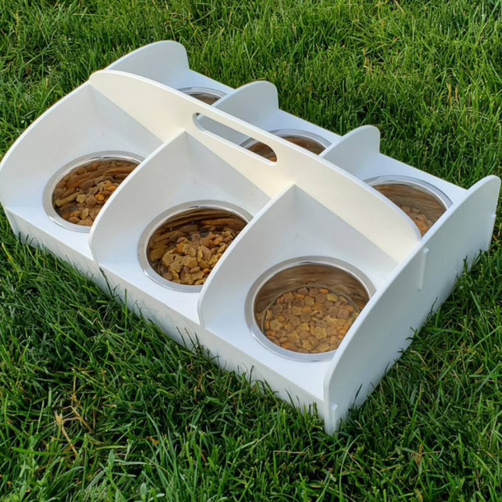 Lakeside MagnaFeeder Multi-Bowl Pet Bowls