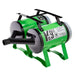 Lime Green K-9 III Dog Dryer includes a front air nozzle, black end caps, and elevated legs for stable grooming use