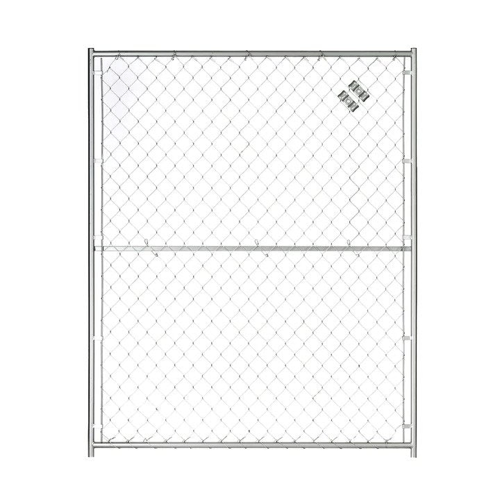 Lucky Dog® 5'W x 6'H Chain Link Modular Panel Actual