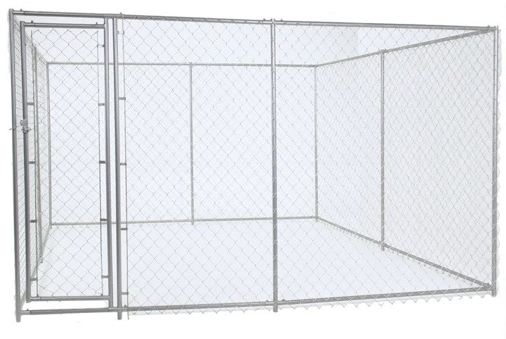 Lucky Dog® Chain Link Kennel DIY Kit 5W x 15L x 6H