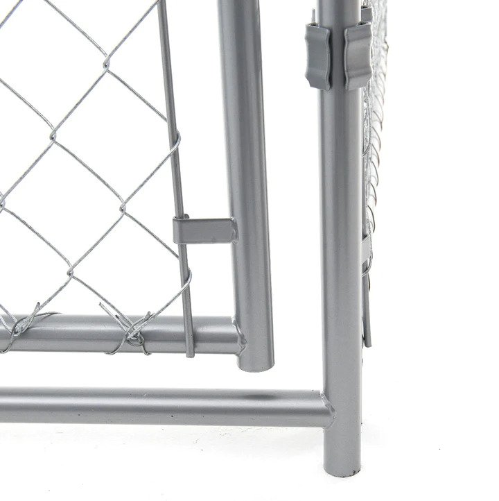 Lucky Dog® Chain Link Kennel DIY Kit 5W x 10L x 4H Sides