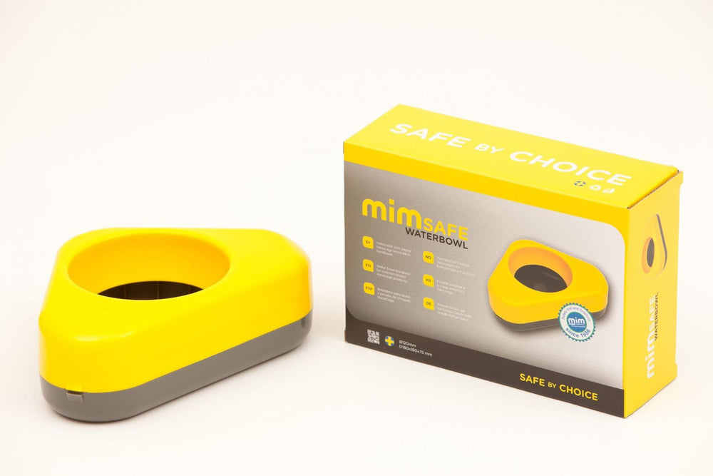 MIM Safe Corner Drinking Bowl Plastic