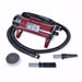 Maroon K-9 II Dog Dryer comes with a coiled hose and grooming attachments for fast and effective pet drying