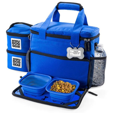 Mobile Dog Gear Patented Week Away® Tote Bag Small Blue