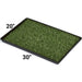 Mr. Peanut's Potty Place - Artificial Grass Puppy Pad for Dogs and Small Pets Medium