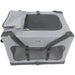 Mr. Peanut's Soft Sided Portable Pet Crate with Lightweight Aluminum Frame Top View