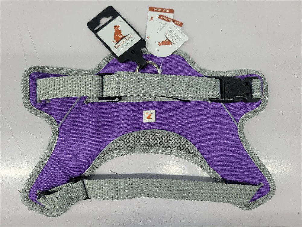 My Doggy Tales Classic Patented Hart Harness Purple