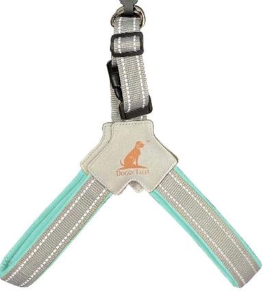 My Doggy Tales Step In V Harness Turquoise
