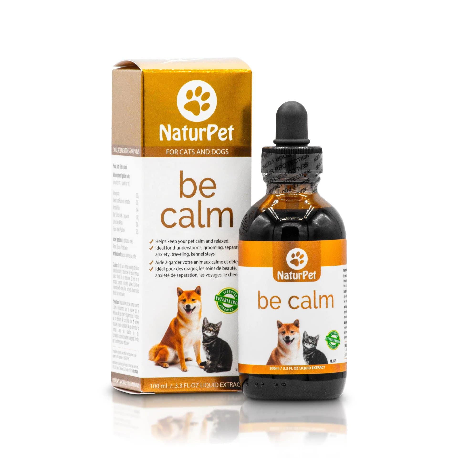 NaturPet Be Calm - Soothe Your Stressed Pet Actual