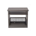 New Age Pet Nightstand Pet Bed Gray Dog Beds