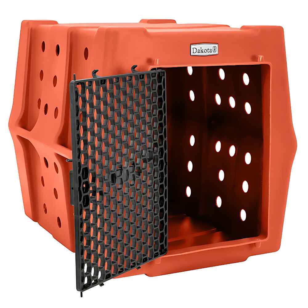 Orange Dakota 283 CRaTE – “Canine Rough and Tough Economy” Pet Kennel Intermediate