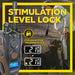 Outdoor training scene shows a person using the stimulation lock feature on Dogtra 1902S Handsfree Plus Boost & Lock Dog Remote Trainer with their dog