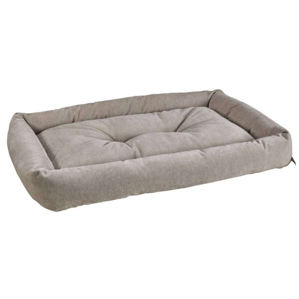 Oyster Bowsers Tango Multi Dog Bed in oyster beige offers a neutral cushioned design with soft bolstered sides