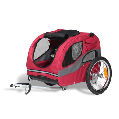 PetSafe Happy Ride Steel Pet Bicycle Trailer Front View