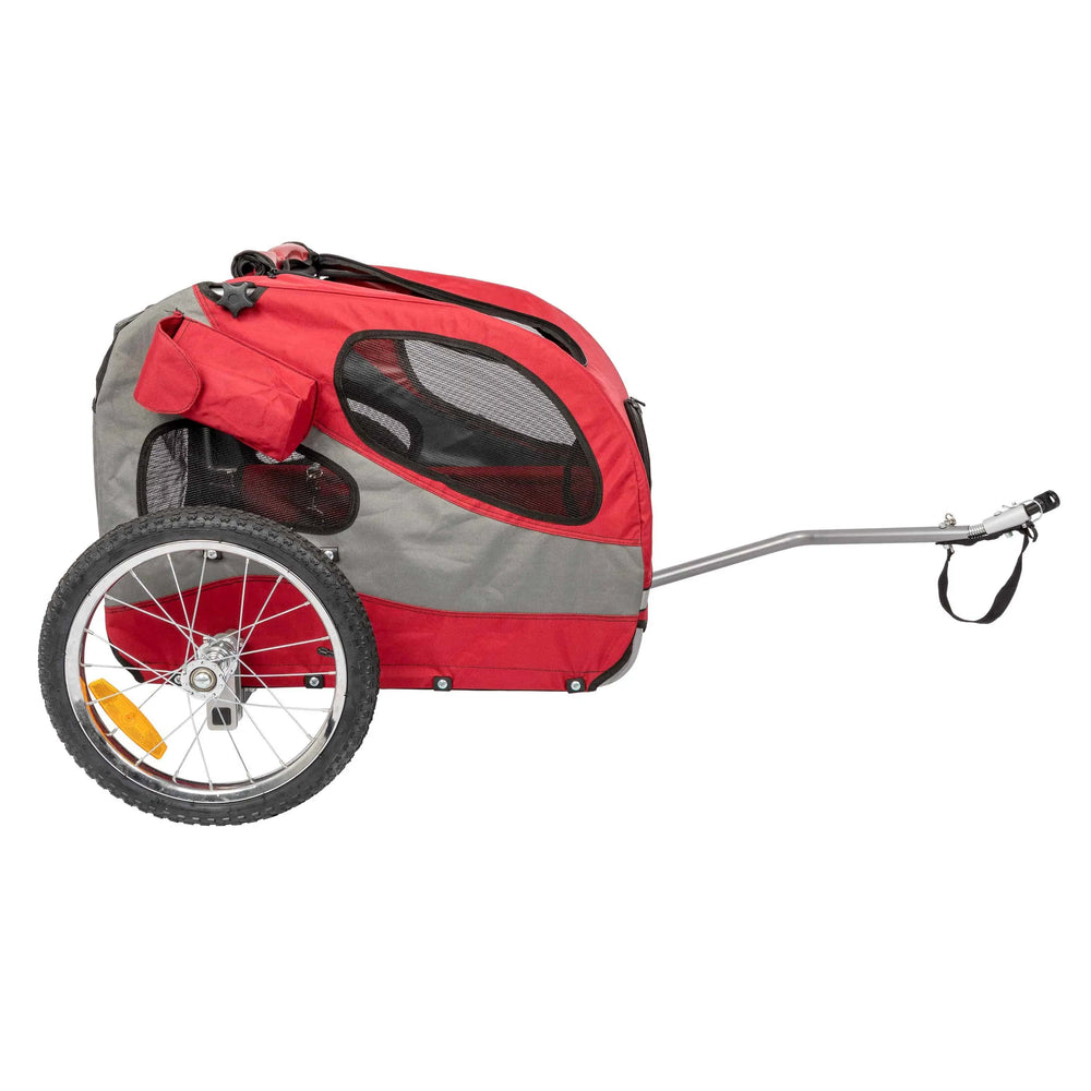 PetSafe Happy Ride Steel Pet Bicycle Trailer Side View