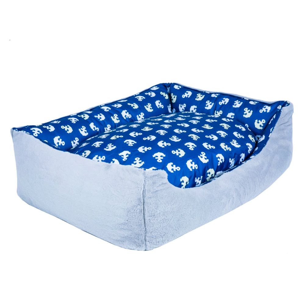 Petique Anchor’s Away Cloud Pet Bed Tough Dog Beds