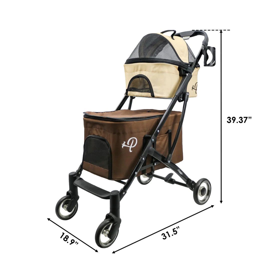 Double decker outlet stroller