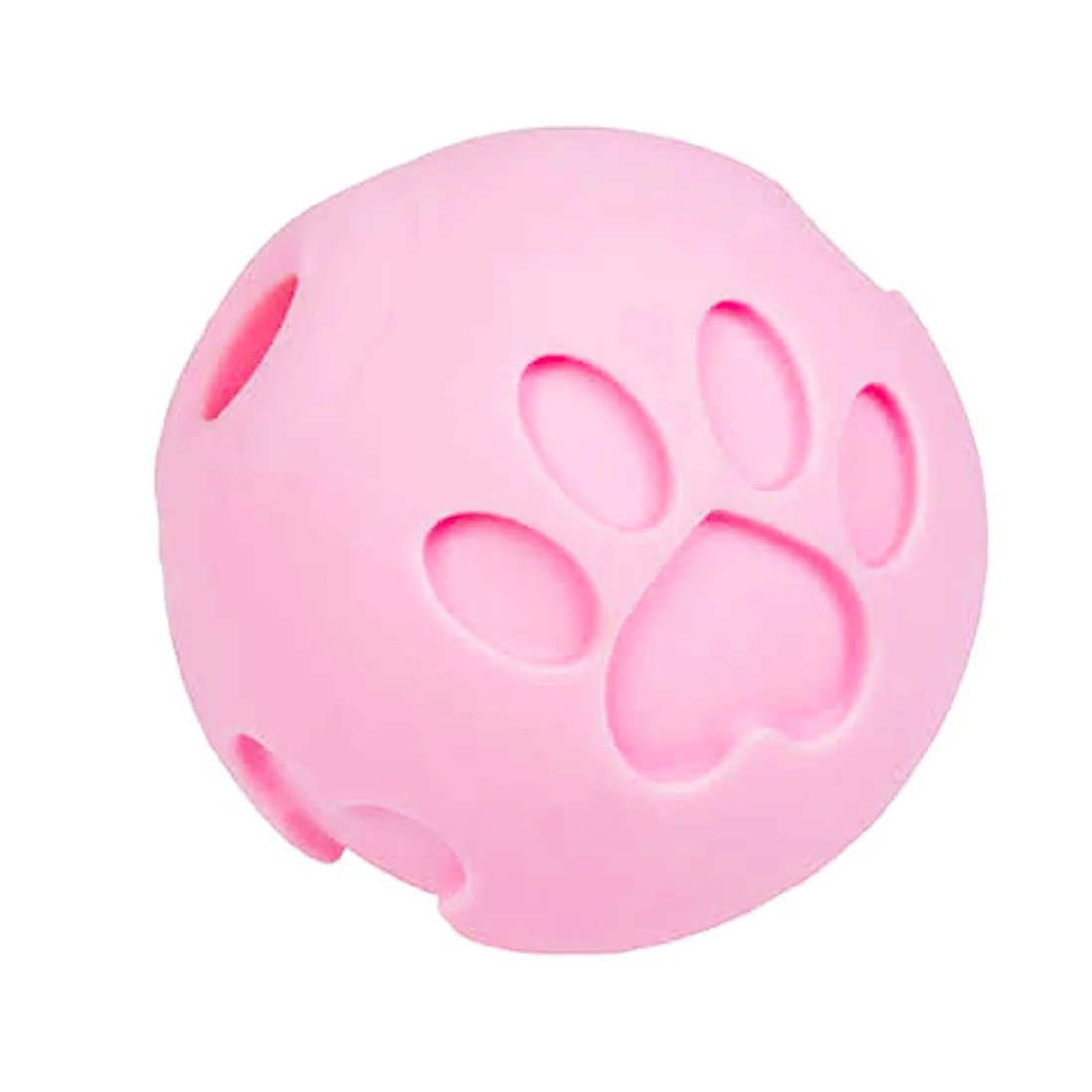 Petique Paw Me! Treat Ball Dispenser Pink