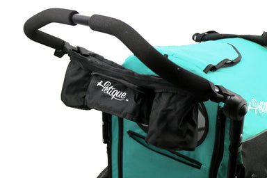 Petique Portable Stroller Organizer Black